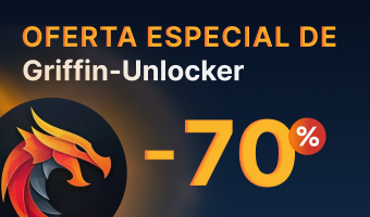 ¡70% de DESCUENTO en el acceso de 2 años a Griffin-Unlocker!